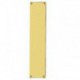 350mm x 75mm x 1.5mm Finger Push Plate Polished Brass