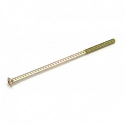 From The Anvil Polished Brass M5 x 120mm Male Bolt