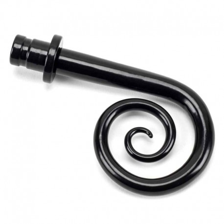 From The Anvil Black Monkeytail Curtain Finial (pair)