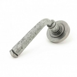 From The Anvil Pewter Avon Round Lever on Rose Set (Plain)