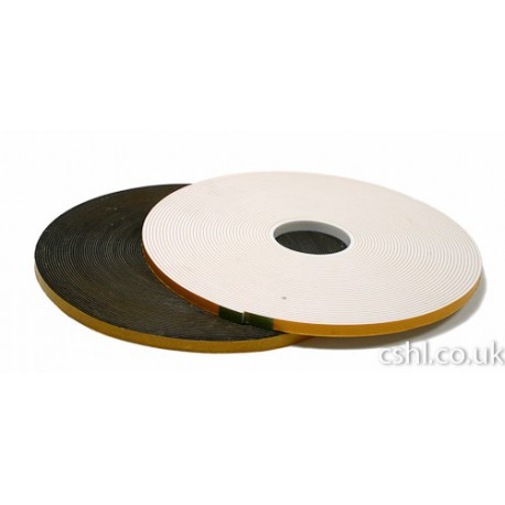 SDG 2mm x 13mm Double Sided PVC Security Tape Black