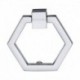 Heritage Brass Cabinet Drop Pull Hexagon Design 51mm Polished Chrome finish