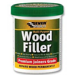 Everbuild Mahogany Multi Purpose Wood Filler Premium Joiners Grade 1 Part 250ml