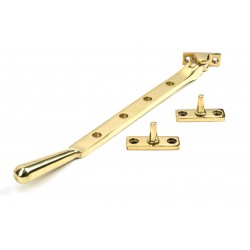 From The Anvil Polished Brass 10" Newbury Stay