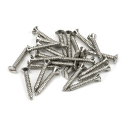 From The Anvil Stainless Steel 6x1" Countersunk Raised Head Screws (25)