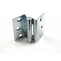 63mm Stormproof Hinges Zinc Plated & Yellow Passivated