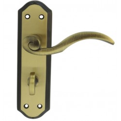 Carlisle Brass Wentworth Lever On Latch Backplate Florentine Bronze Boxed