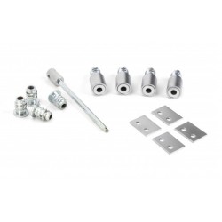 From The Anvil Satin Chrome Secure Stops (Pack of 4)