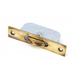 From The Anvil Aged Brass Square Ended Sash Pulley 75kg