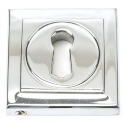 From The Anvil Square Escutcheon Polished Chrome