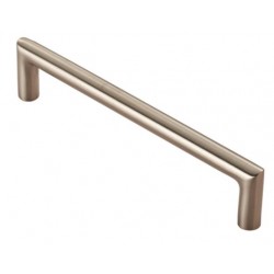 Carlisle Brass 128mm Solid Mitred Pull Handle Satin Stainless Steel