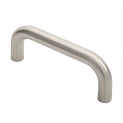 Carlisle Brass 96mm Solid Mitred Pull Handle Satin Stainless Steel