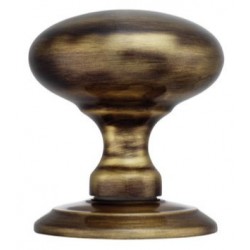 Carlisle Brass Mushroom Rim Knob Florentine Bronze