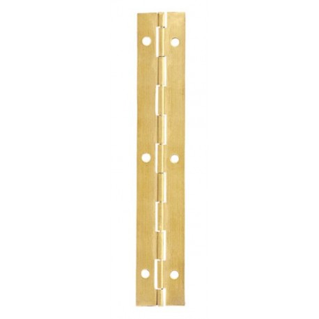 Carlisle Brass 50 Pack 32mm Piano Hinges Electro Brassed