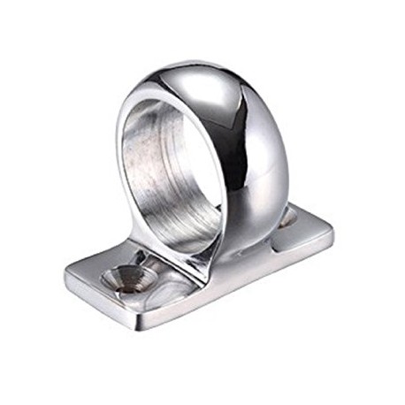 Victorian Sash Window 35mm Face Fix - Ring - Polished Chrome
