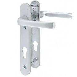 Pro-Linea Sprung Multipoint Lock Door Handle Satin Chrome