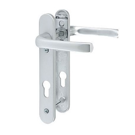 Pro-Linea Sprung Multipoint Lock Door Handle Satin Chrome