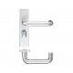 19mm Dia. Return To Door Lever on Bathroom Backplate S.A.A