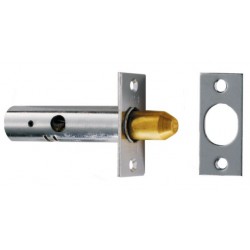 Carlisle Brass 60mm Security Door Bolt Satin Chrome