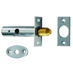 Carlisle Brass 60mm Security Door Bolt Polished Chrome