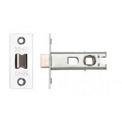 63mm Tubular Mortice Latch  c/w 44mm Backset Polished Stainless Steel