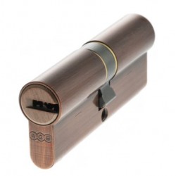 AGB 15 Pin 40mm x 40mm Euro Profile Double Cylinder Copper