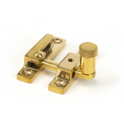 From The Anvil Polished Brass Brompton Quadrant Fastener Narrow