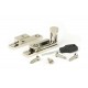 From The Anvil Polished Nickel Brompton Quadrant Fastener Narrow