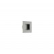 30mm x 30mm Square Flush Pull Satin Stainless Steel