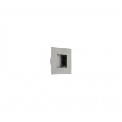 30mm x 30mm Square Flush Pull Satin Stainless Steel