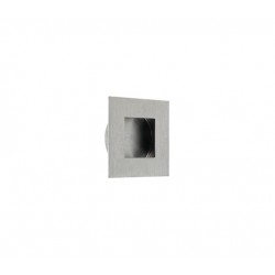 40mm x 40mm Square Flush Pull Satin Stainless Steel