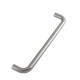 19mm Dia x 300mm Bolt Fix D Type Pull Handle Polished Stainless Steel