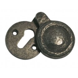 38mm Dia. Hand Forged Covered Escutcheon Pewter