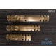 Atlantic 4" Solid Brass Surface Door Slide Bolt Antique Brass