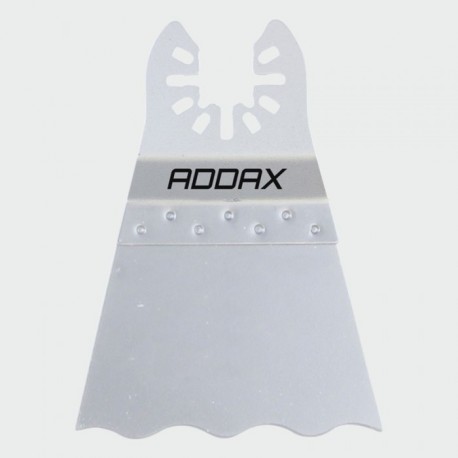 Addax 69mm Multi Fit Serrated Wavy Edge Multi-Tool Blade Suitable For Leather Cardboard & Leather