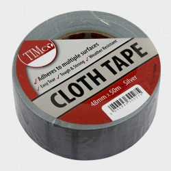 Cloth Duct Tape 48mm x 50 Meter Silver