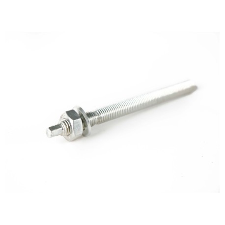 M12 x 160mm Chemical Anchor Stud Zinc Plated