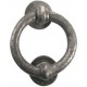 Hand Forged Ring Door Knocker Pewter