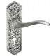 Wentworth Hand Forged Lever Lock Door Handle Pewter