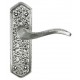 Wentworth Hand Forged Lever Latch Door Handle Pewter
