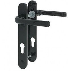 Pro-Linea Sprung Multipoint Door Handle Black