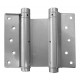 100mm Double Action Swing Hinges Silver