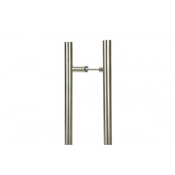 From The Anvil Marine Grade 316 Satin Stainless Steel 1.5m Offset T Bar Handle B2B Fix 32mm
