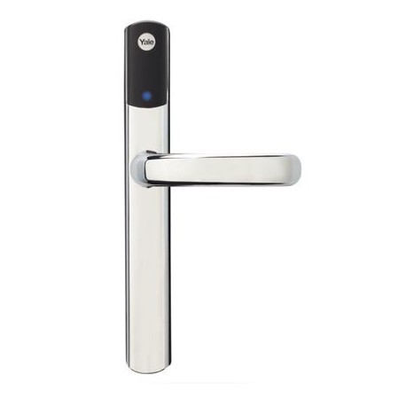 Yale Conexis L1 Smart Door Lock Handle Polished Chrome
