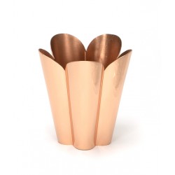 From The Anvil Small Flora Pot Smooth Copper