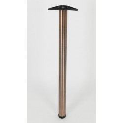 Rothley Table Leg 870mm x 60mm Antique Copper