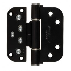 92mm x 92mm x 14mm 3D Adjustable Door Hinge Black