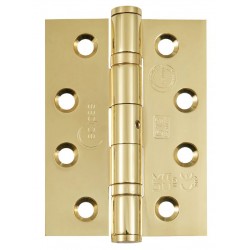 Eclipse Grade 13 4" Ball Bearing Hinges Polished Brass