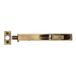 Heritage Brass 10" x 0.75" C1680 Flush Fitting Door Bolt Antique Brass
