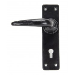 From The Anvil Black Smooth Lever Lock Set